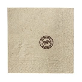 Serviette Cocktail en Papier Eco avec Bordure 20x20cm 2E (3.200 Utés)