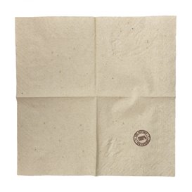 Serviette Cocktail en Papier Eco avec Bordure 20x20cm 2E (100 Utés)