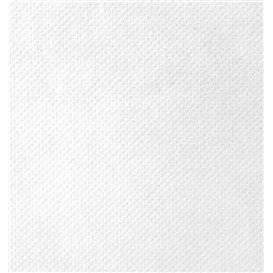 Serviette en Papier Molletonnée 40x40cm 2E Blanche (1.200 Utés)