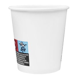 Gobelet Carton 4Oz/120ml Blanc (2.100 Utés)