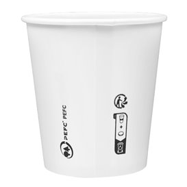 Gobelet Carton 4Oz/120ml Blanc (2.100 Utés)