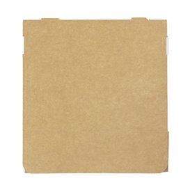 Boîte Pâtissière  en Carton Kraft 20,4x15,8x6cm 1kg (20 Utés)