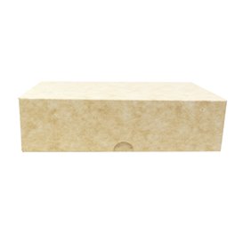 Boîte Pâtissière  en Carton Kraft 17,5x11,5x4,7cm 250g (400 Utés)