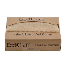 Papier Ingraissable Kraft en Distributeur 20,6x27cm (500 Utés)