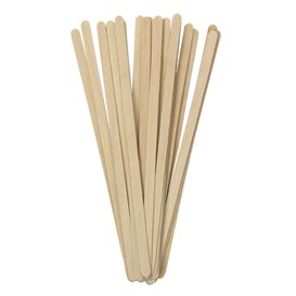 Agitateur en Bois Naturel pour Café 14cm (50 Utés)