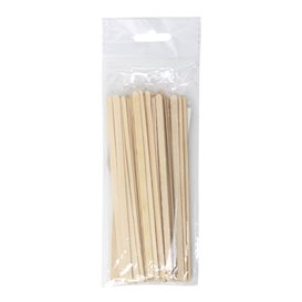 Agitateur en Bois Naturel pour Café 14cm (50 Utés)