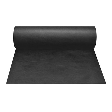 Nappe Non Tissé Prédécoupé 0,40x48m Noire 55g (1 Uté)