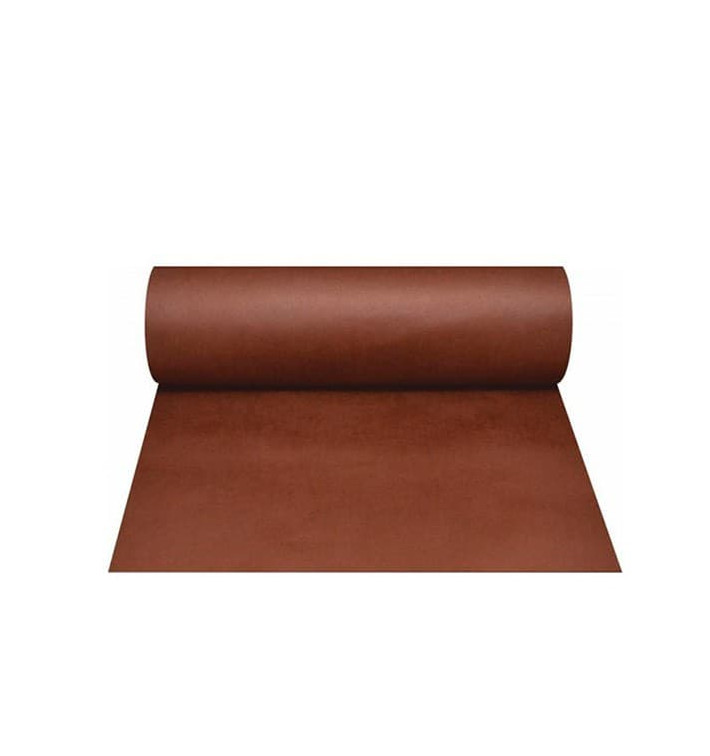 Nappe Non Tissé Prédécoupé 0,40x48m Marron 