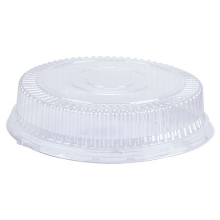 Couvercle Dôme Plastique PS Cristal Ø11,5x4cm (1000 Utés)