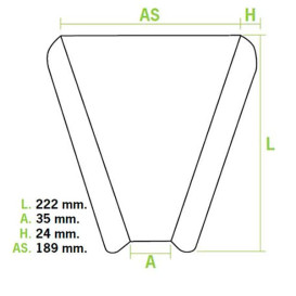 Part de Pizza à emporter Kraft (100 Unités)