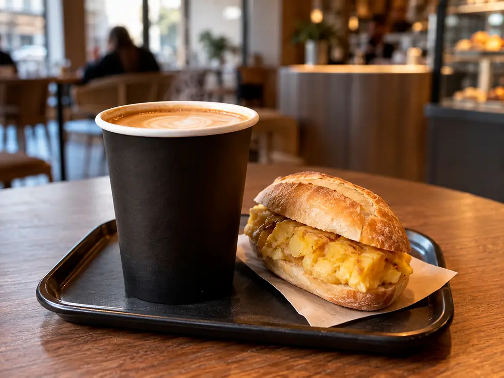 café à emporter