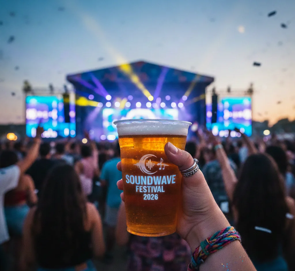 Verres à bière personnalisés pour événements : expérience et branding.